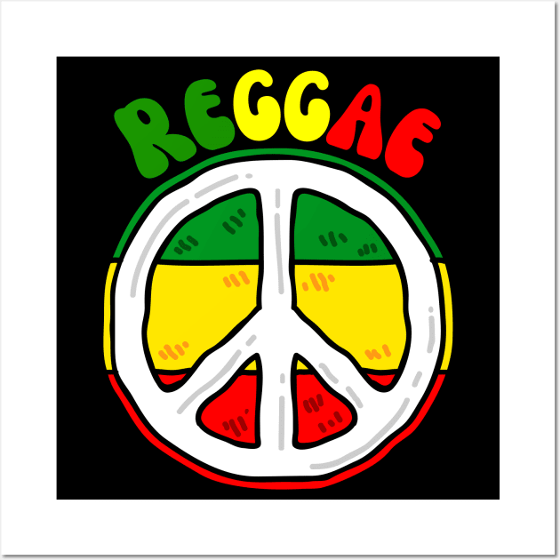 Reggae Music Wall Art by FullOnNostalgia